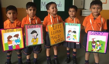Magic words Activity.